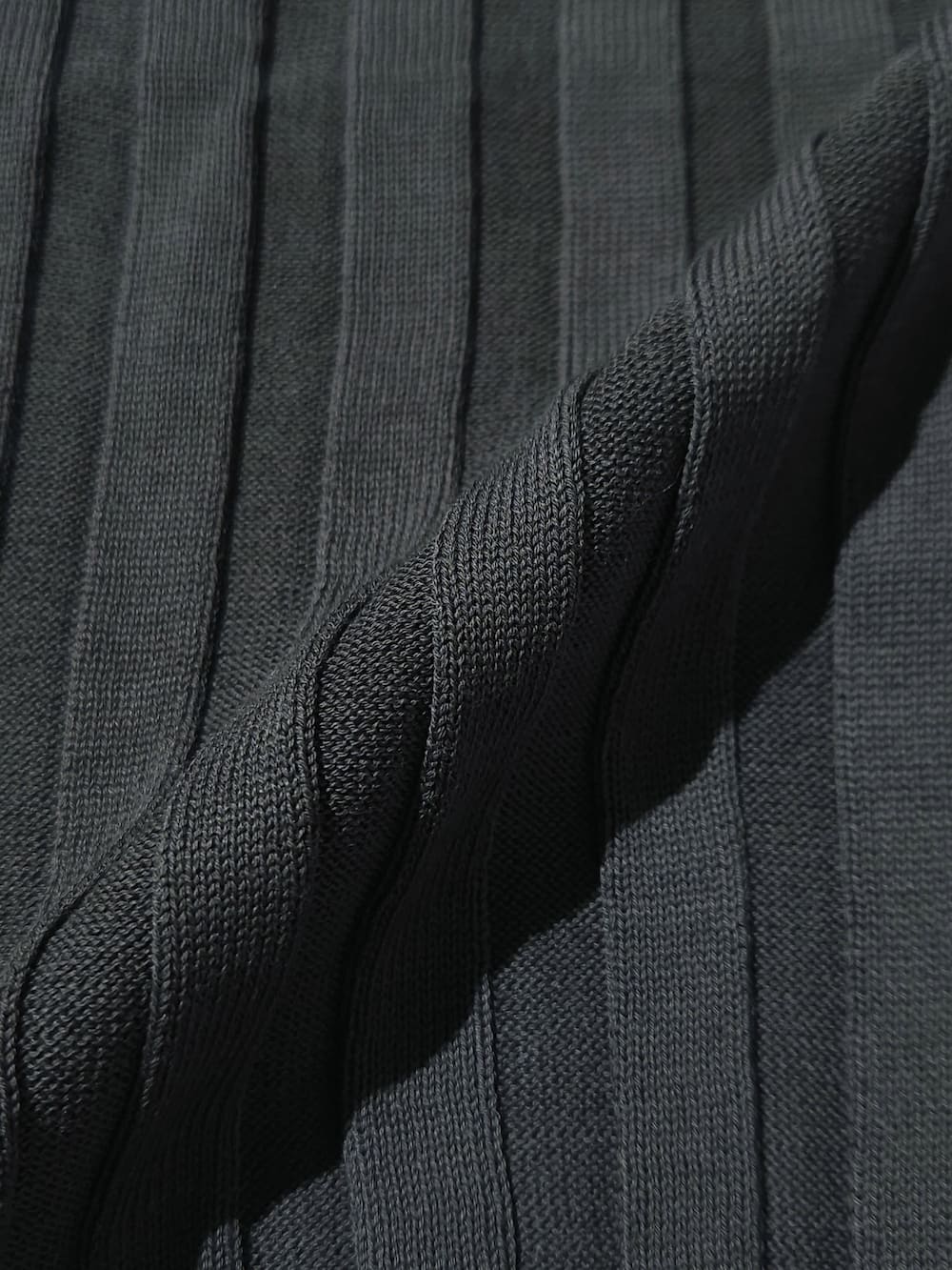 【現行品】 HYKE 25SS WIDE RIBBED POLO SWEATER HYKE(ハイク) WIDE RIBBED POLO SWEATER - COLDBECK ONLINE（コール