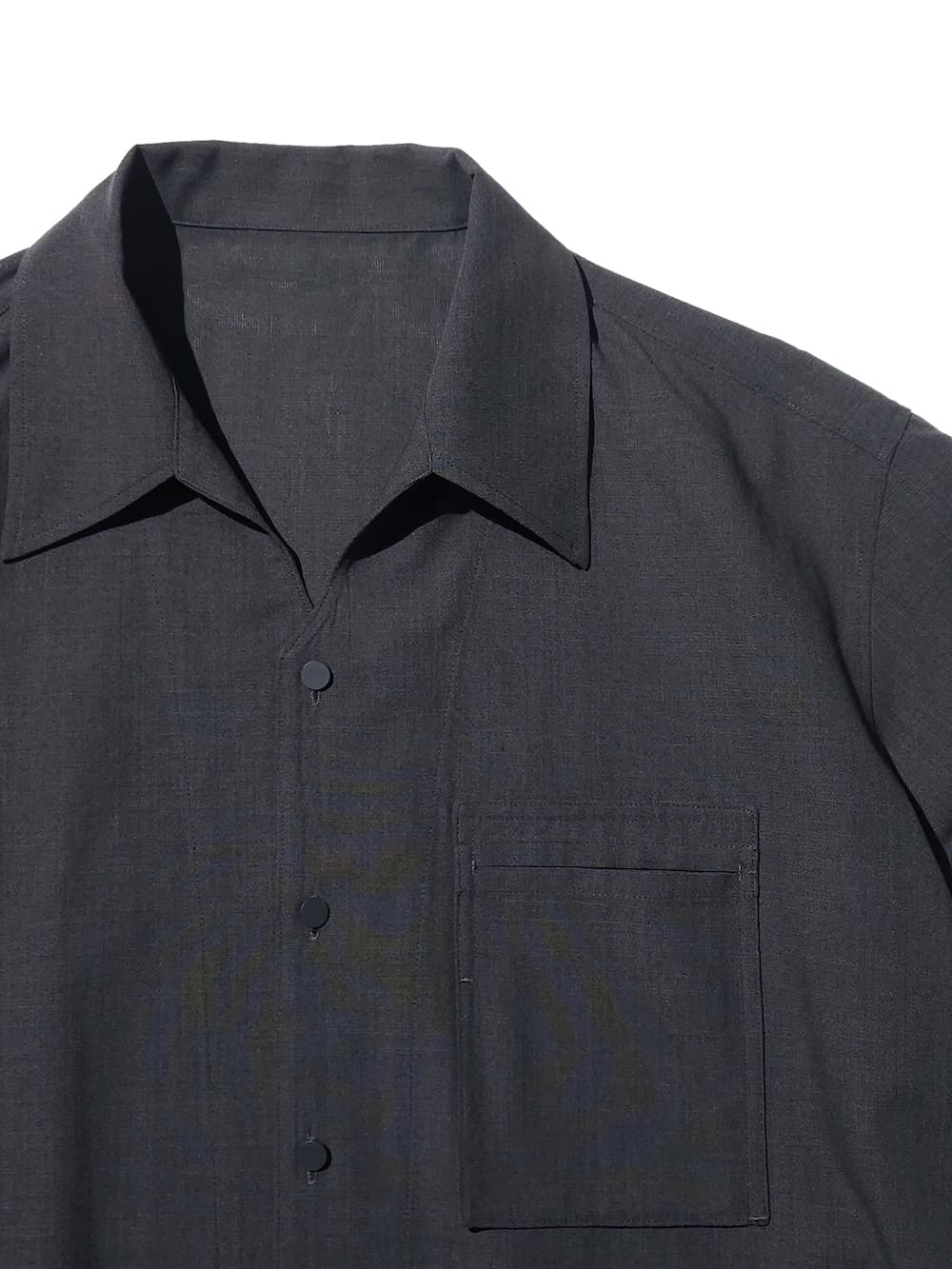 IRENISA(イレニサ) OPEN COLLAR SHORT-SLEEVED SHIRT - COLDBECK