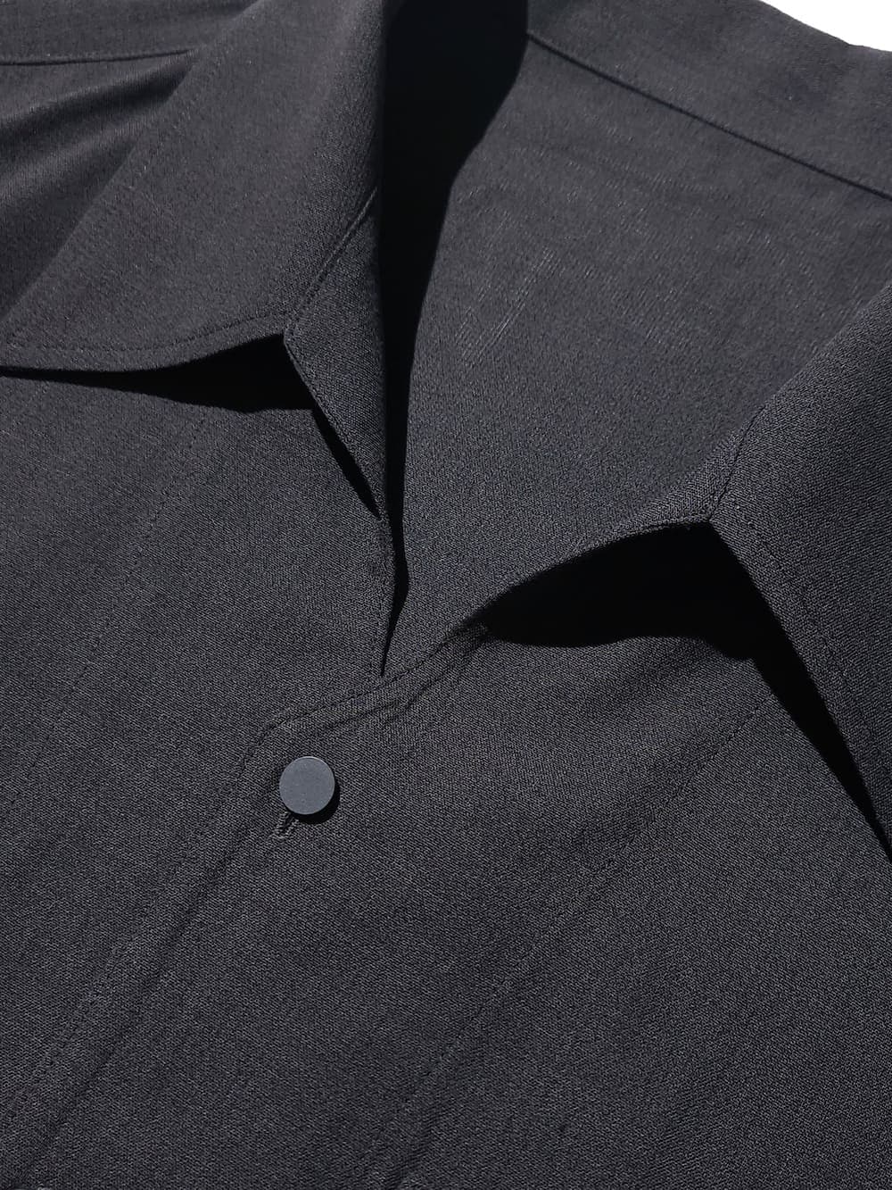 IRENISA(イレニサ) OPEN COLLAR SHORT-SLEEVED SHIRT - COLDBECK