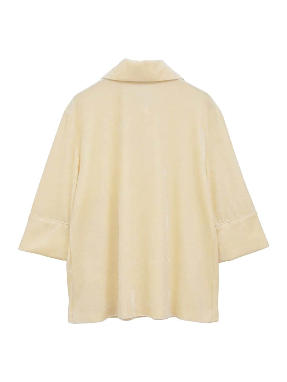 CLANE CRUSHED VELOUR POLO TOPS 2色 CLANE(クラネ) CRUSHED VELOUR POLO TOPS - COLDBECK ONLINE