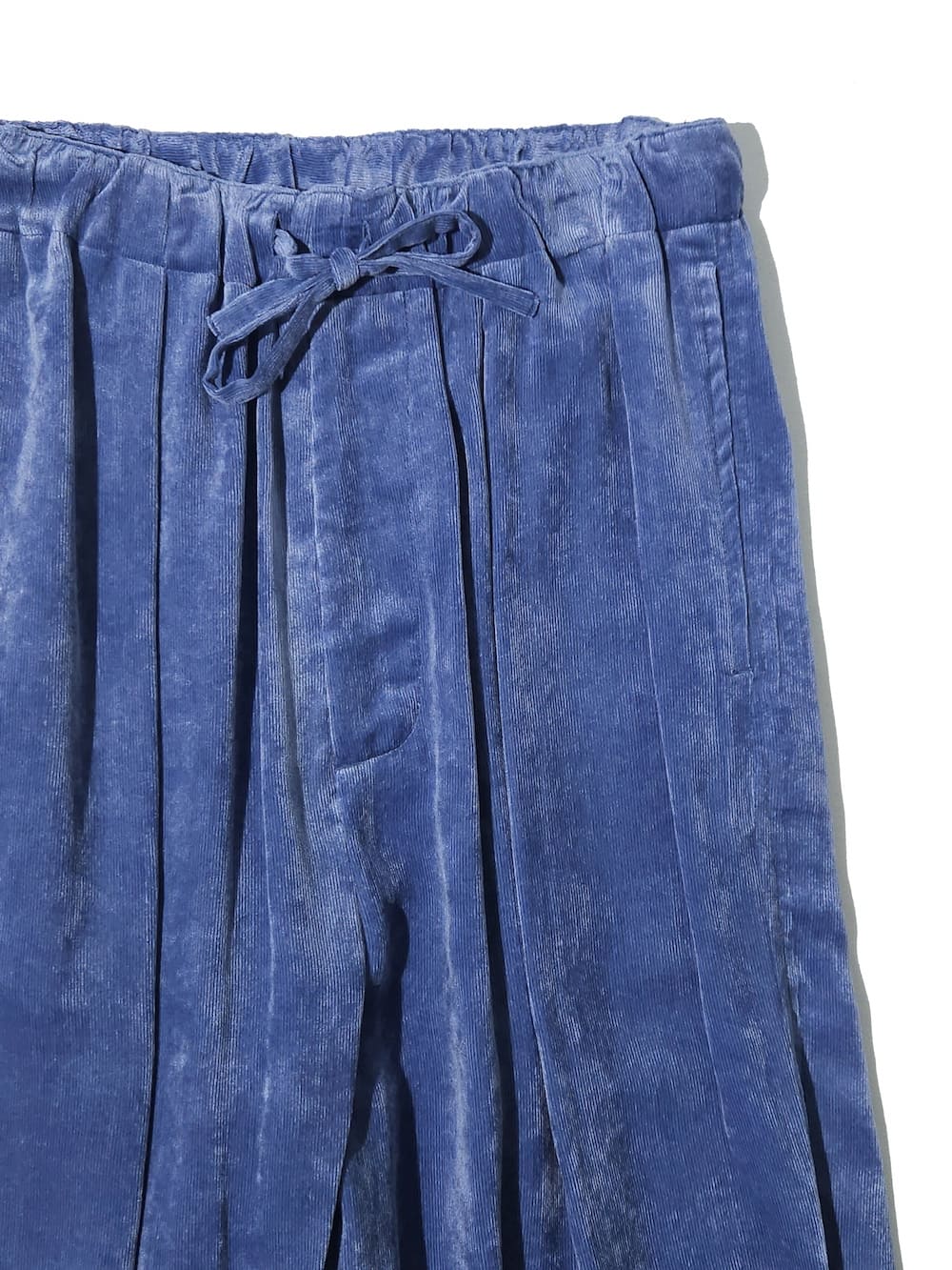 YOKE(ヨーク) Rayon Corduroy 1Pleated Easy Pants