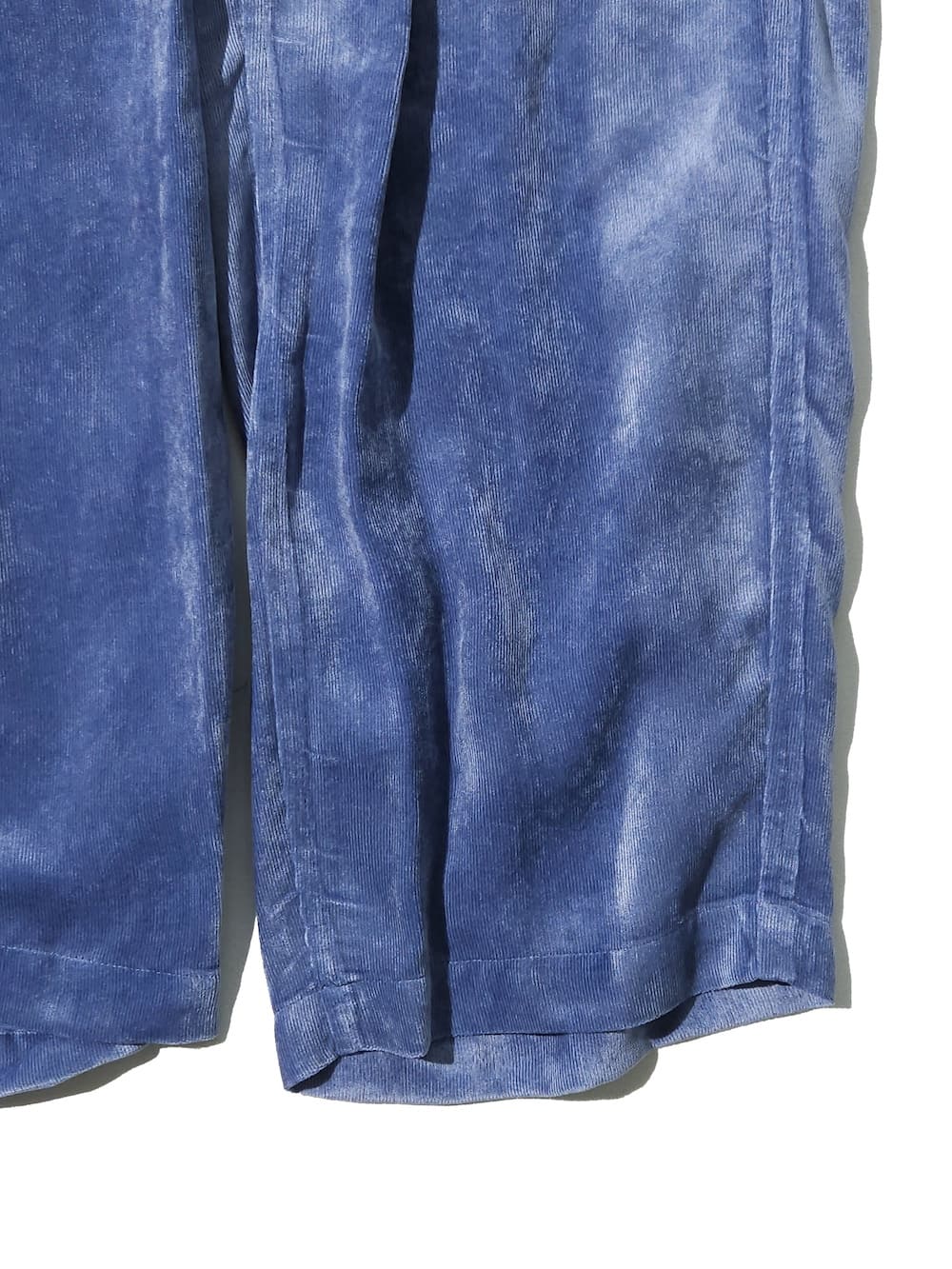 YOKE(ヨーク) Rayon Corduroy 1Pleated Easy Pants