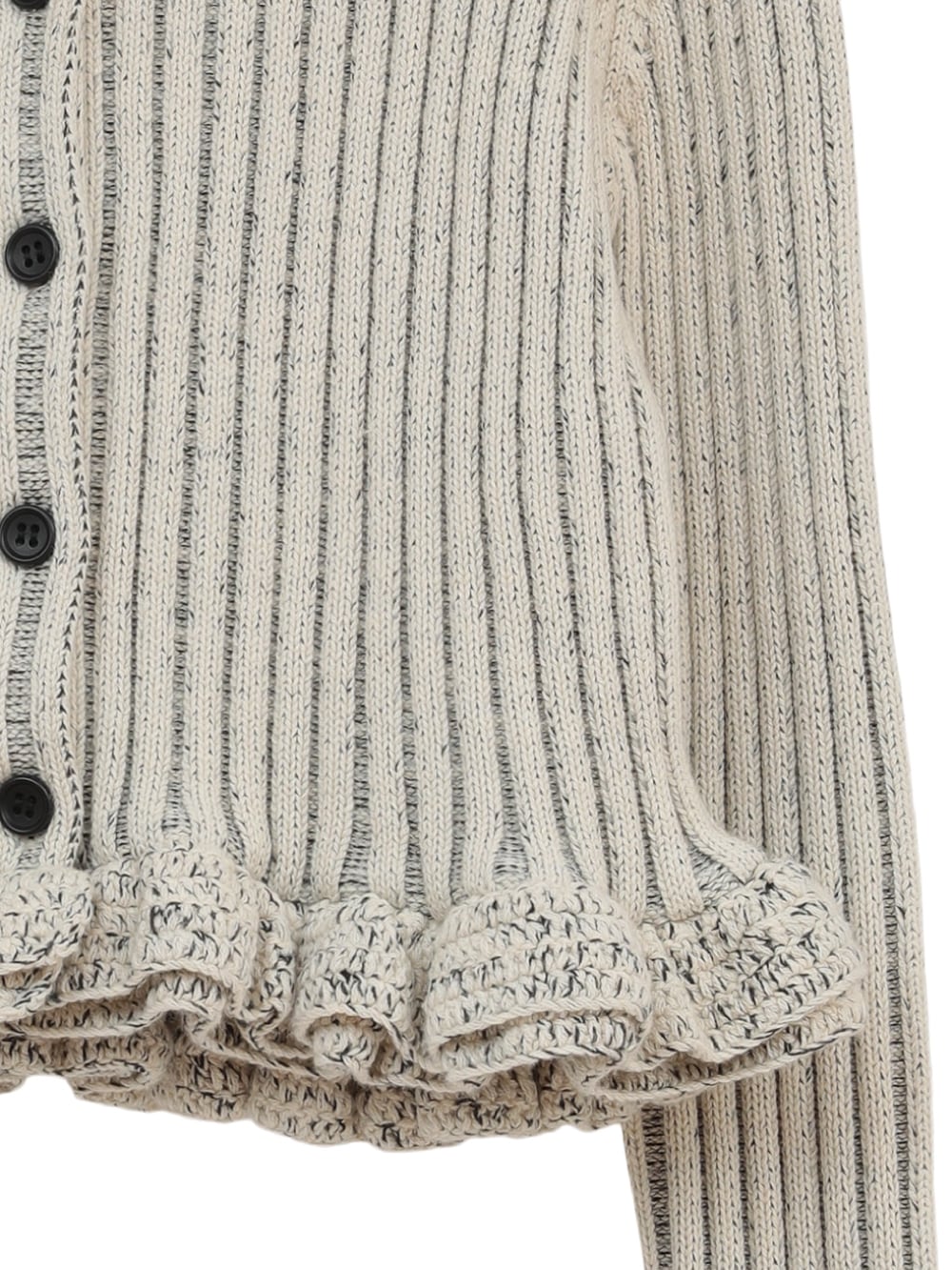 CLANE(クラネ) W FACE SHORT FRILLED KNIT TOPS - COLDBECK ONLINE