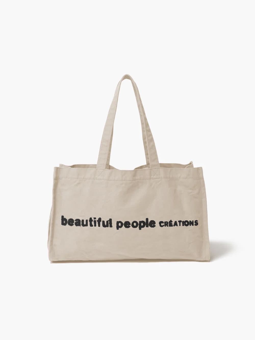 beautiful people(ビューティフルピープル) brushed logo mini lesure bag