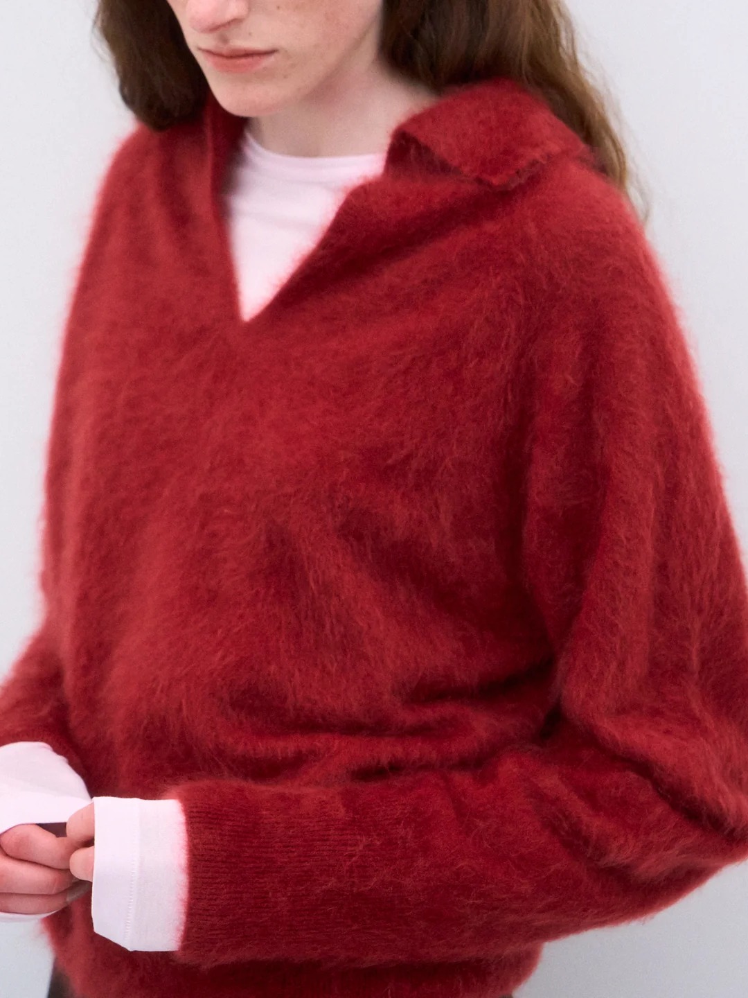 ATON(エイトン) ROYAL CASHMERE FUR SKIPPER POLO - COLDBECK ONLINE