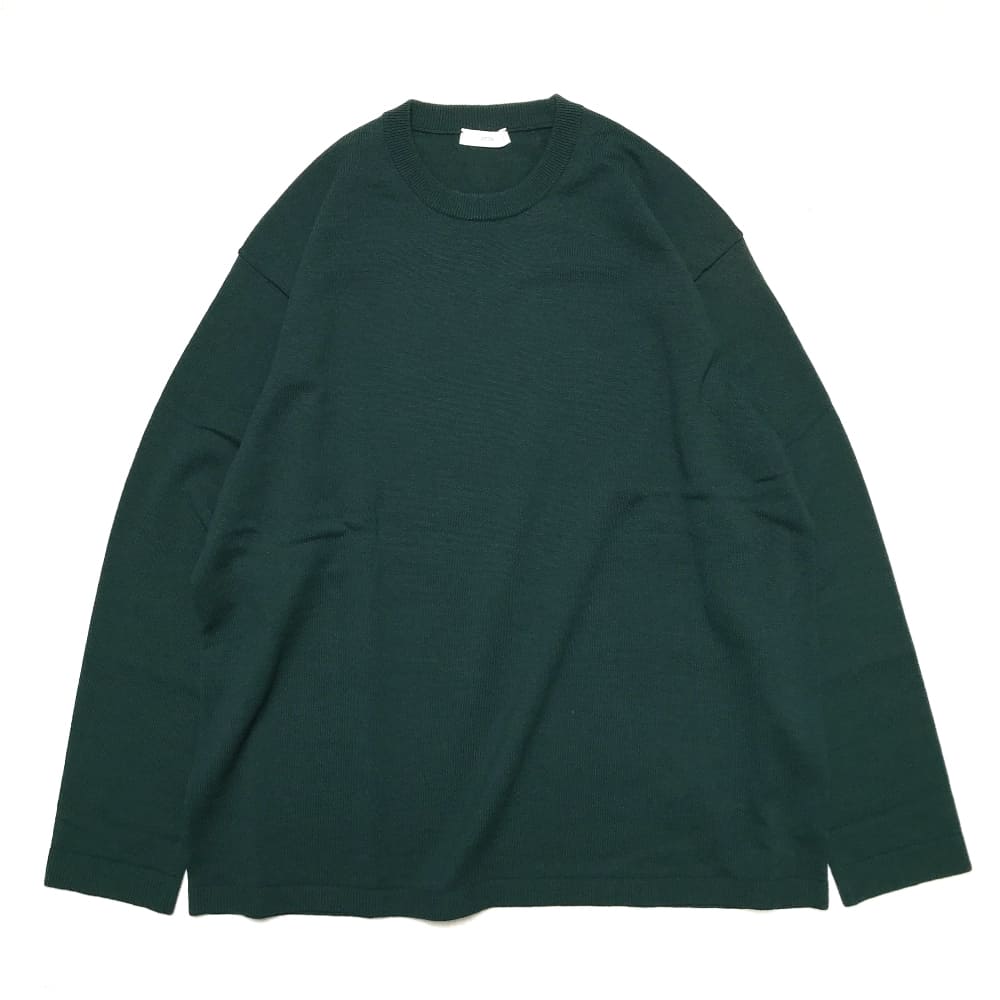 SALE】ATON(エイトン) NATURAL DYE WOOL CREWNECK SWEATER - COLDBECK