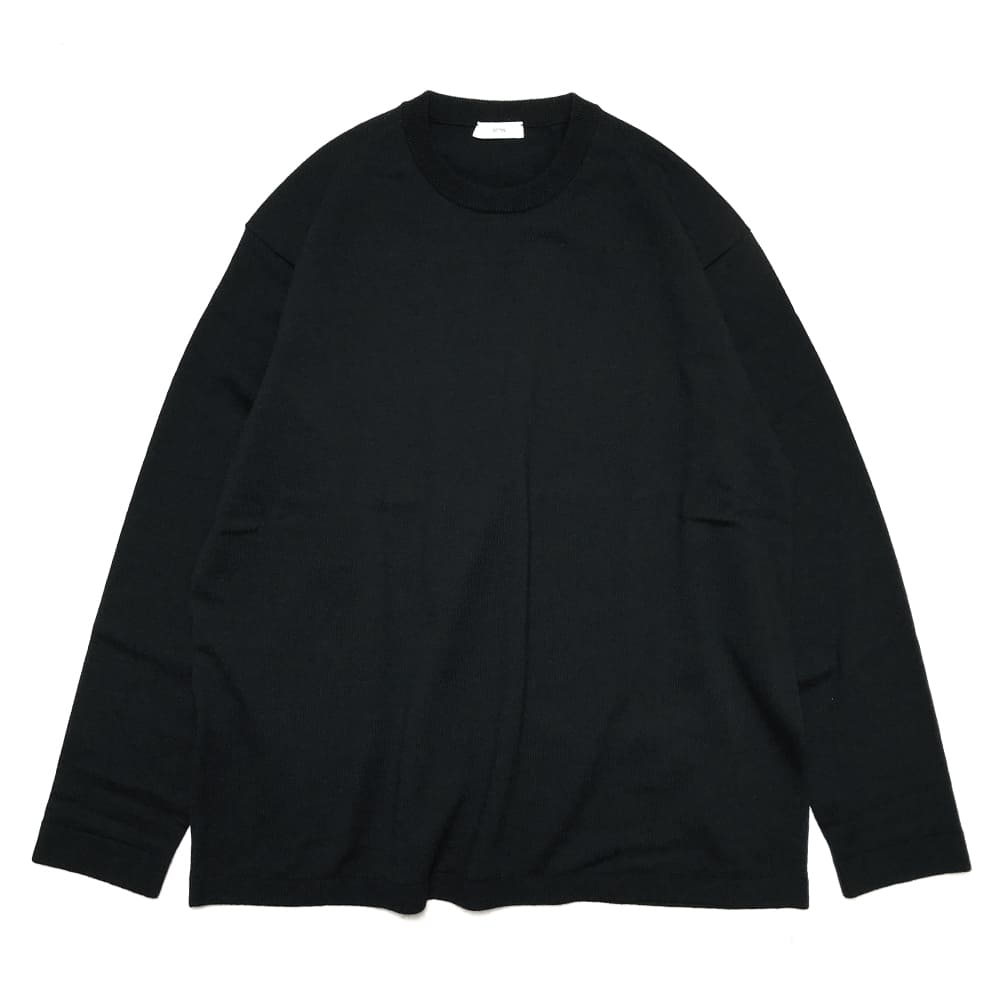 SALE】ATON(エイトン) NATURAL DYE WOOL CREWNECK SWEATER - COLDBECK
