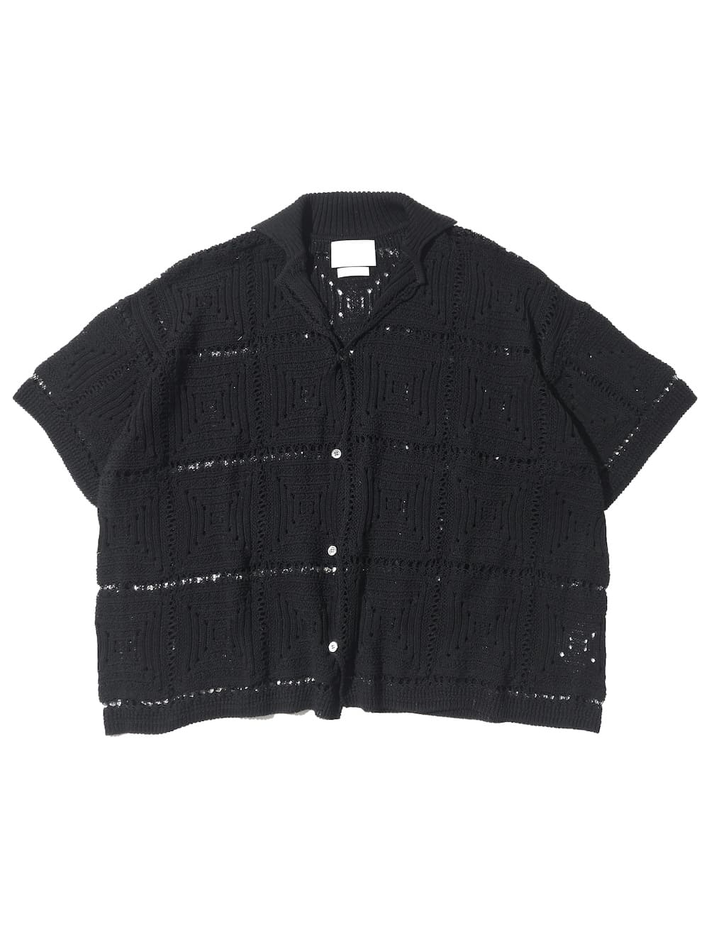 YOKE(ヨーク) CROCHET KNIT SHIRT - COLDBECK ONLINE（コールベック