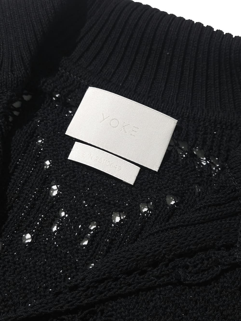 YOKE(ヨーク) CROCHET KNIT SHIRT - COLDBECK ONLINE（コールベック