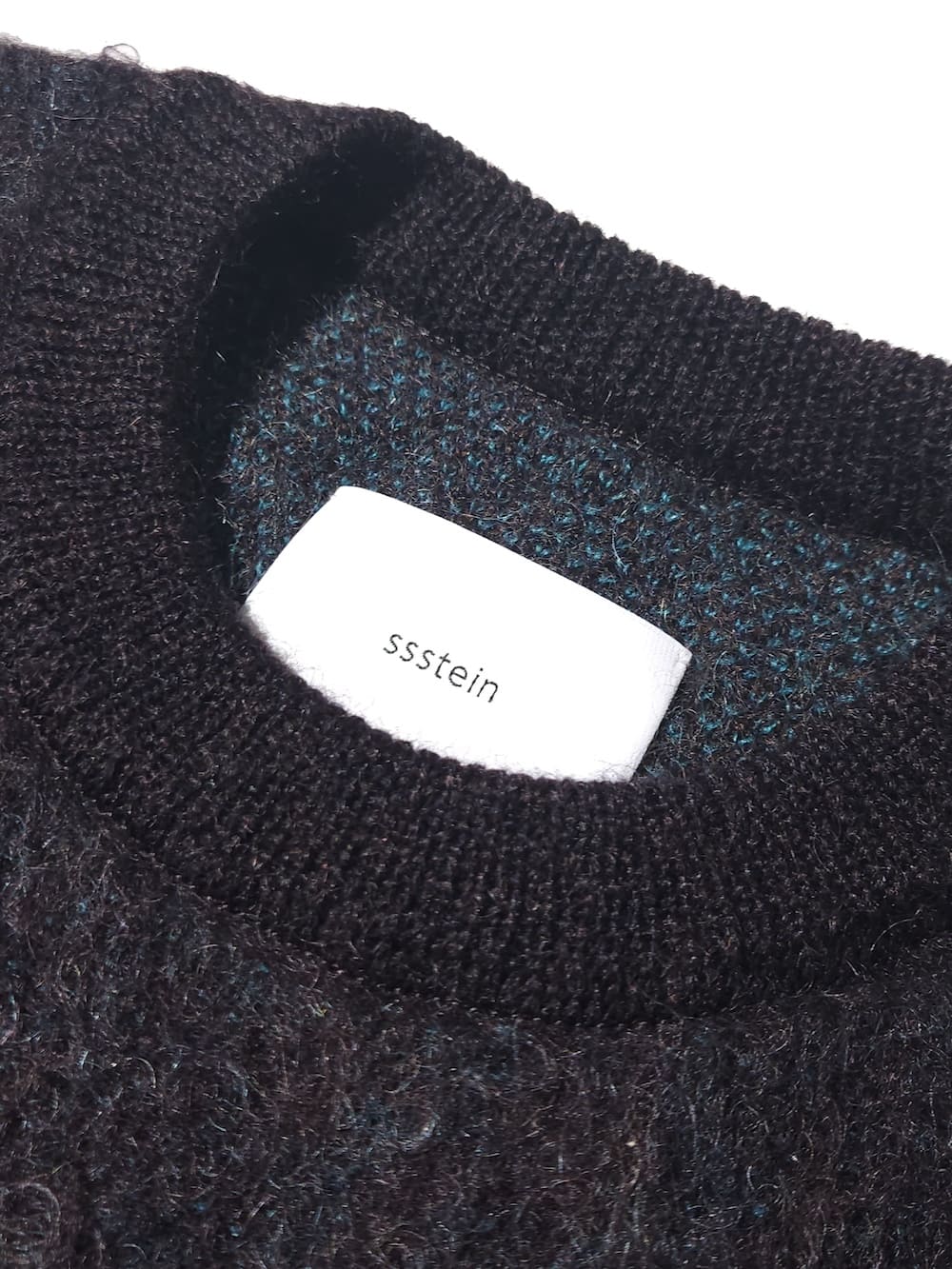 ssstein(シュタイン) KID MOHAIR MIX JACQUARD KNIT LS - COLDBECK