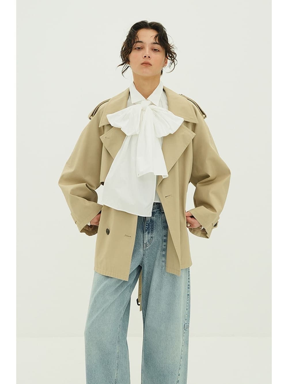 CLANE(クラネ) OVER SHORT TRENCH COAT - COLDBECK ONLINE（コール