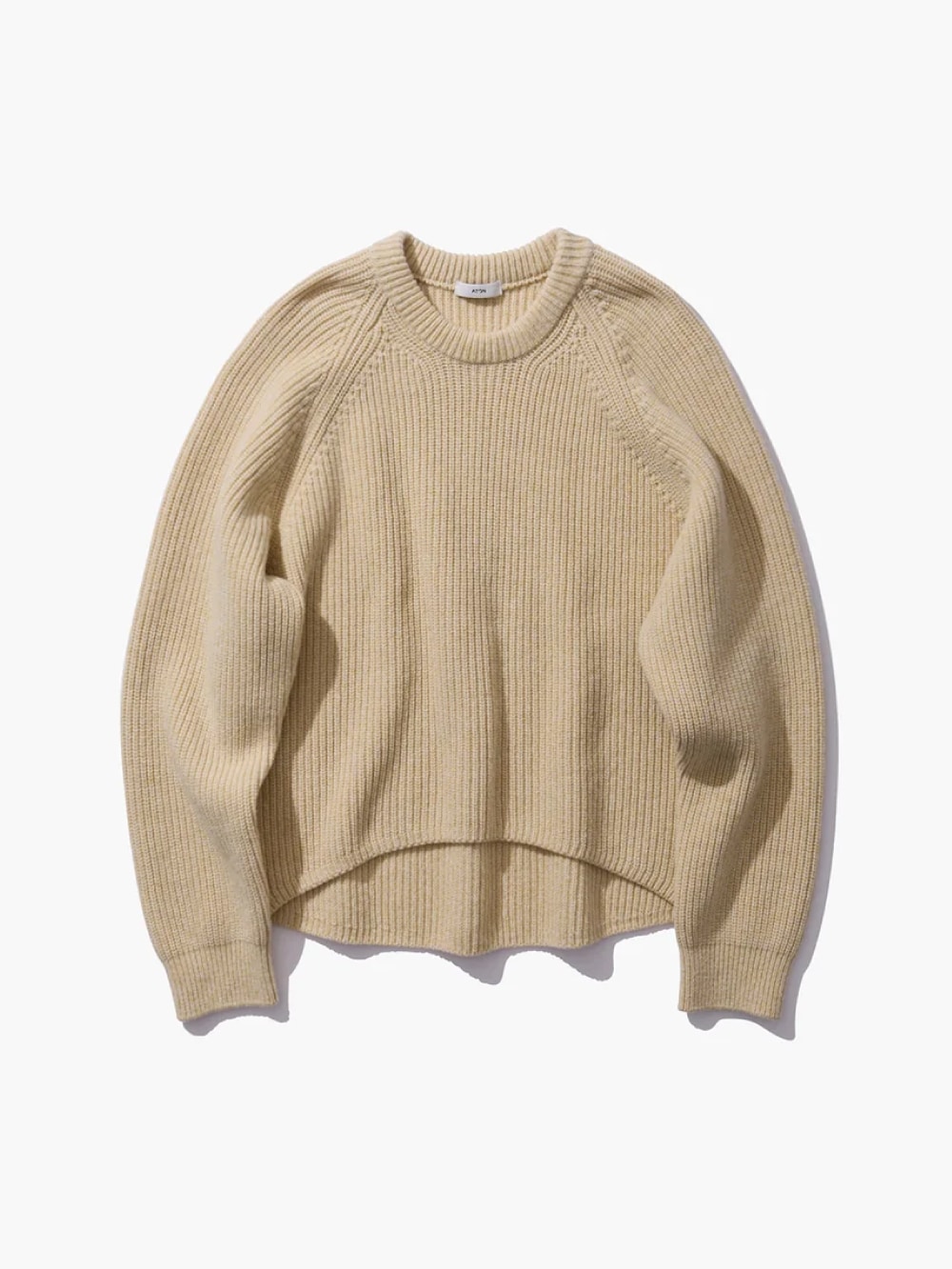 ATON(エイトン) SUPER FINE MERINO CREW NECK SWEATER - COLDBECK