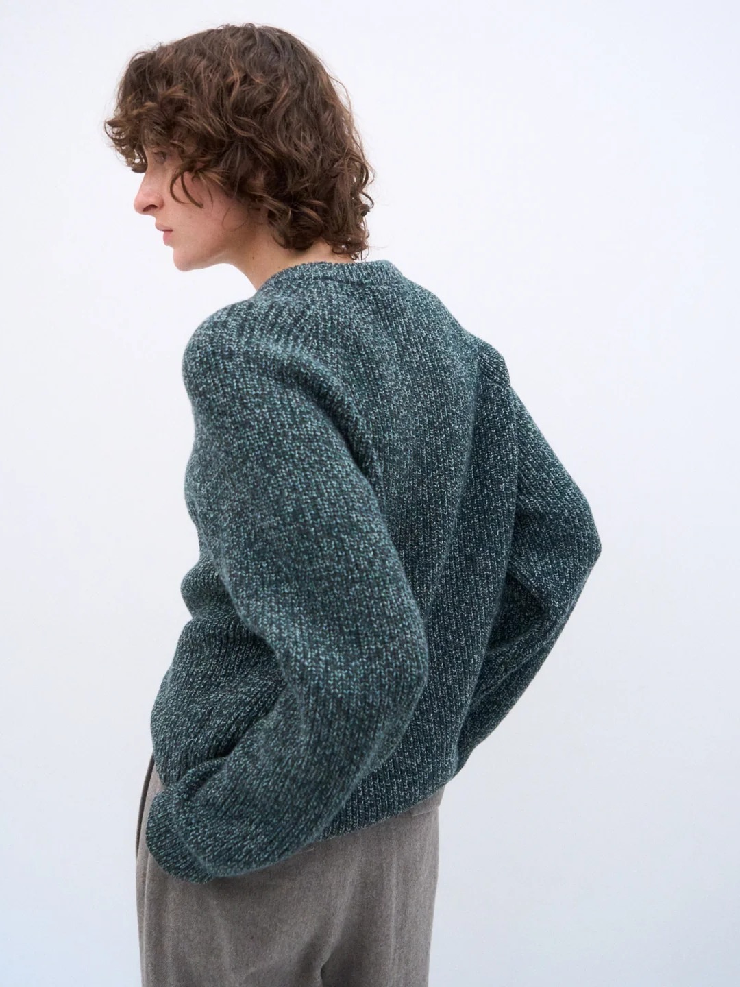ATON(エイトン) SUPER FINE MERINO CREW NECK SWEATER - COLDBECK
