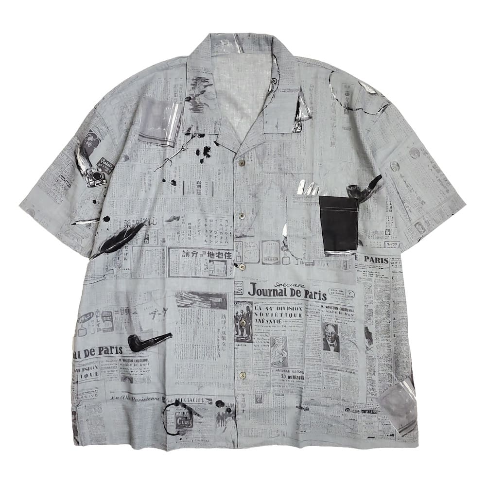 Porter Classic(ݡ饷å) MONSIEUR KURATA COTTON LINEN SHORT SLEEVE SHIRT