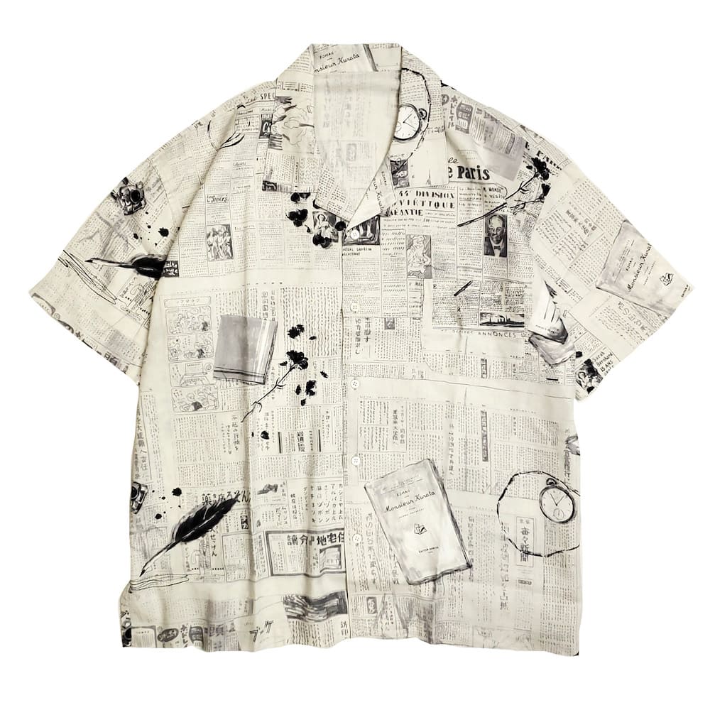 Porter Classic(ݡ饷å) MONSIEUR KURATA COTTON LINEN SHORT SLEEVE SHIRT