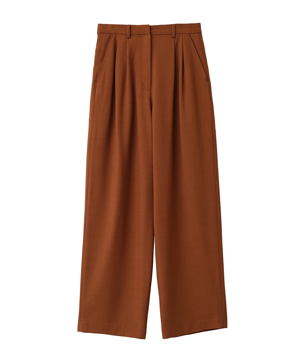 CLANE(クラネ) BASIC TUCK PANTS