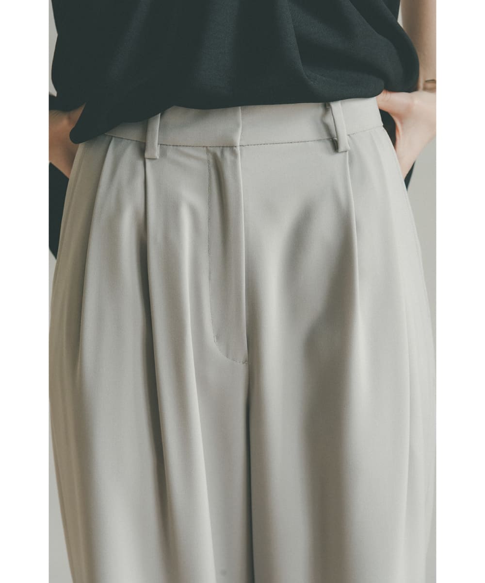 CLANE(クラネ) BASIC TUCK PANTS - COLDBECK ONLINE（コールベック 