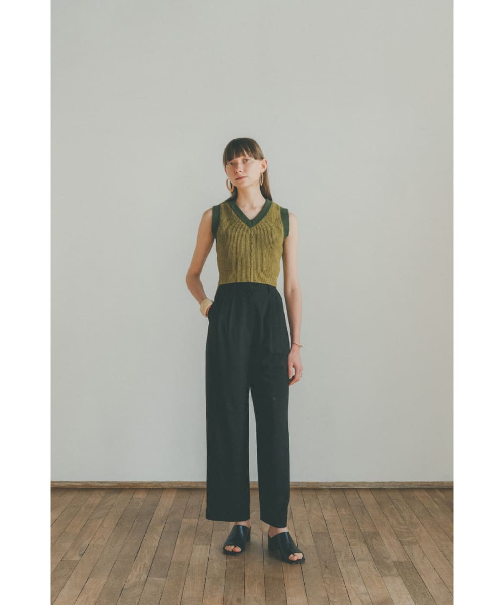 CLANE(クラネ) BASIC TUCK PANTS - COLDBECK ONLINE（コールベック