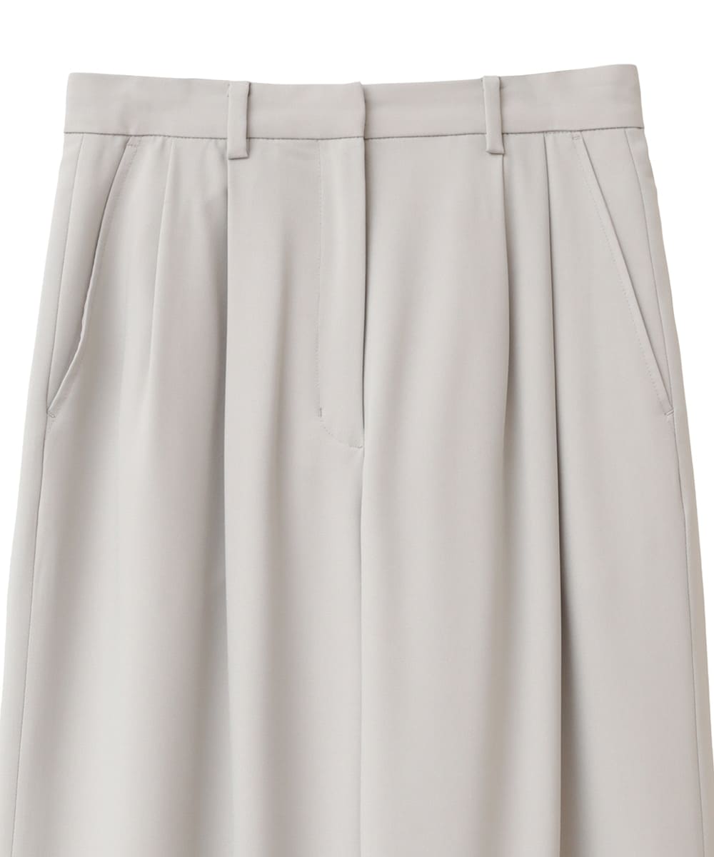 CLANE(クラネ) BASIC TUCK PANTS