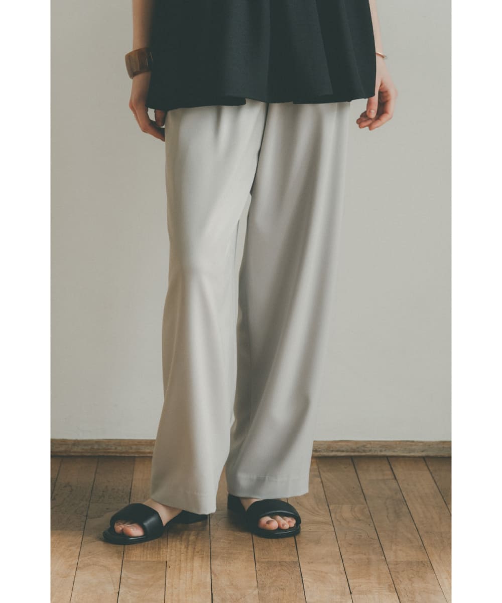 CLANE(クラネ) BASIC TUCK PANTS