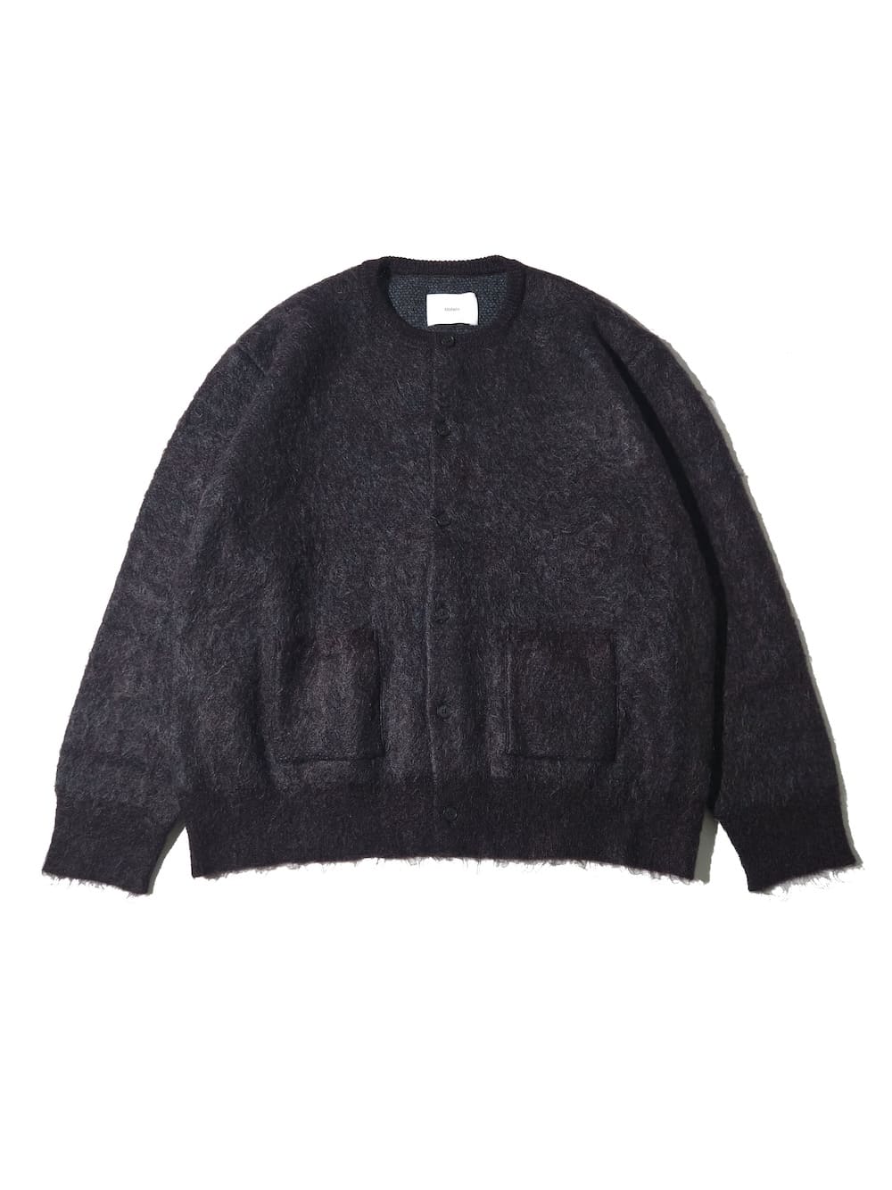ssstein(シュタイン) KID MOHAIR MIX JACQUARD KNIT CARDIGAN