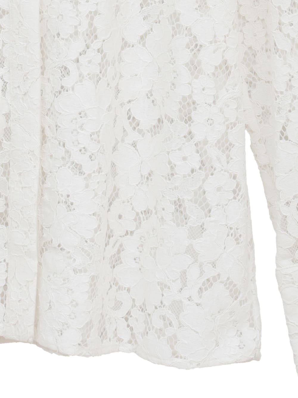 MANOF(マノフ) LACE COLLAR SHIRT