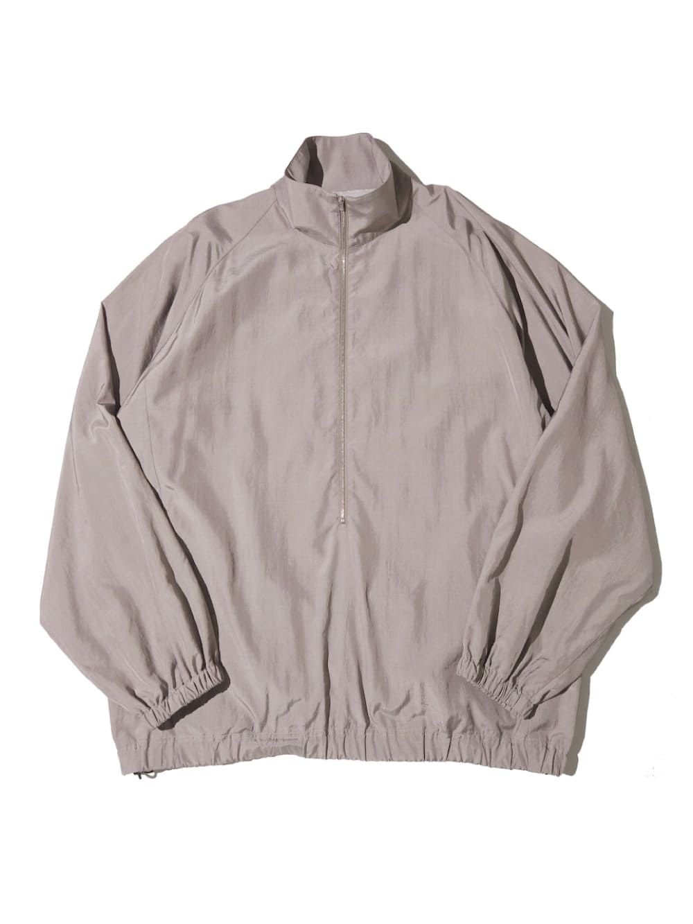 YOKE(ヨーク) Silk Nylon 3/4 Zip Pullover