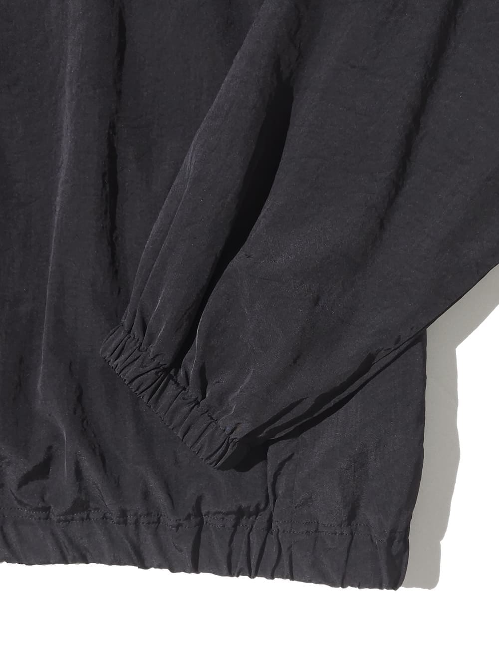 YOKE(ヨーク) Silk Nylon 3/4 Zip Pullover