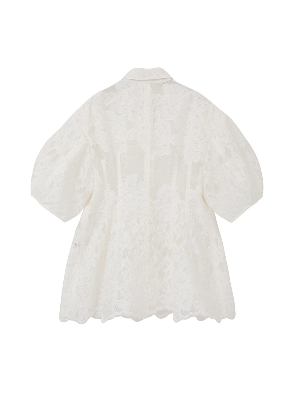 CLANE(クラネ) FLOWER LACE WAIST SHAPE TOPS - COLDBECK ONLINE