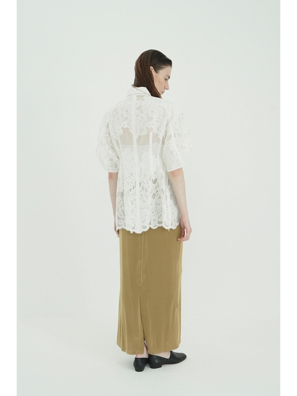 CLANE(クラネ) FLOWER LACE WAIST SHAPE TOPS - COLDBECK ONLINE