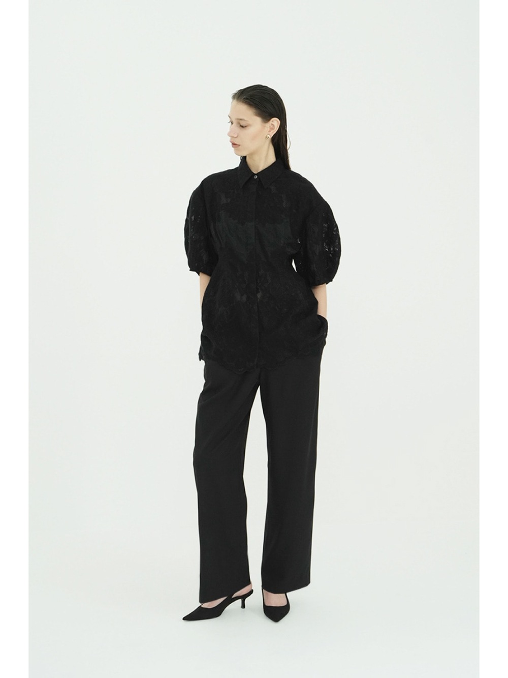 CLANE(クラネ) FLOWER LACE WAIST SHAPE TOPS - COLDBECK ONLINE