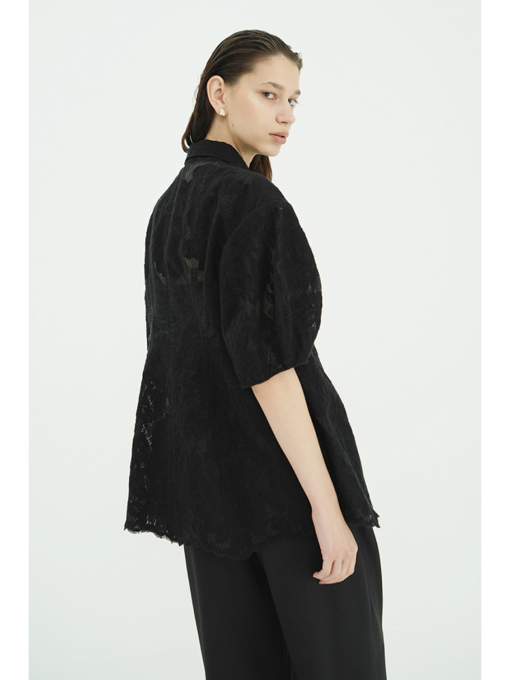 CLANE(クラネ) FLOWER LACE WAIST SHAPE TOPS - COLDBECK ONLINE