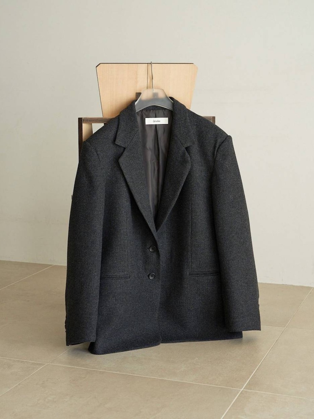 Herringbone Wool Jacket anuke アンヌーク　38 anuke(アンヌーク) Herringbone Wool Jacket - COLDBECK ONLINE