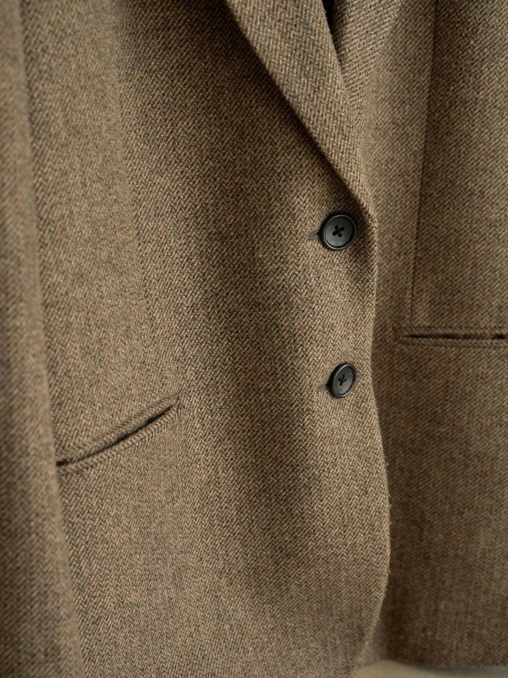 anuke(アンヌーク) Herringbone Wool Jacket - COLDBECK ONLINE