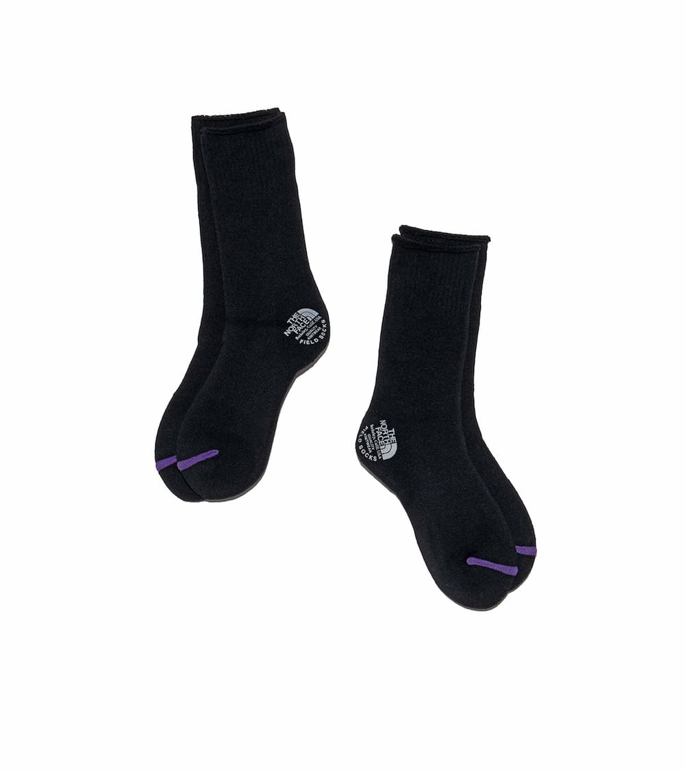 東京13 ノースフェイス限定品ソックス黒L +東京限定T 黒　XXL SALE】THE NORTH FACE PURPLE LABEL(ザノースフェイスパープルレーベル