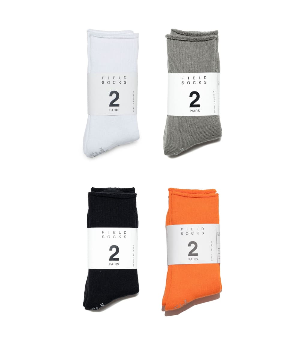 MONCLER ホワイトリブソックス 5足セット Moncler モンクレール