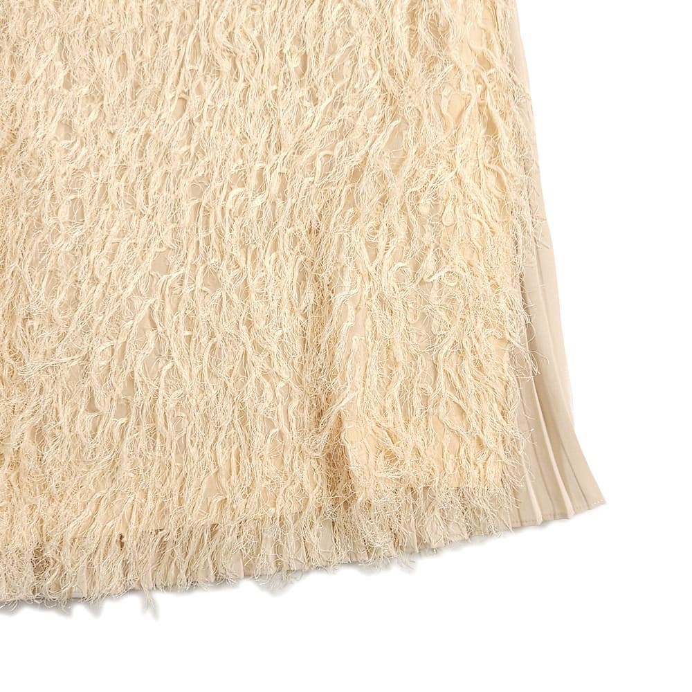 【SALE】HYKE(ハイク) FRINGE SKIRT