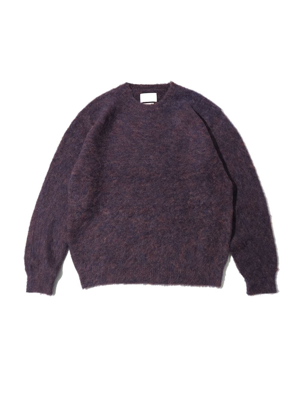 YOKE(ヨーク) 3Color Mix Baby Alpaca Crewneck Sweater