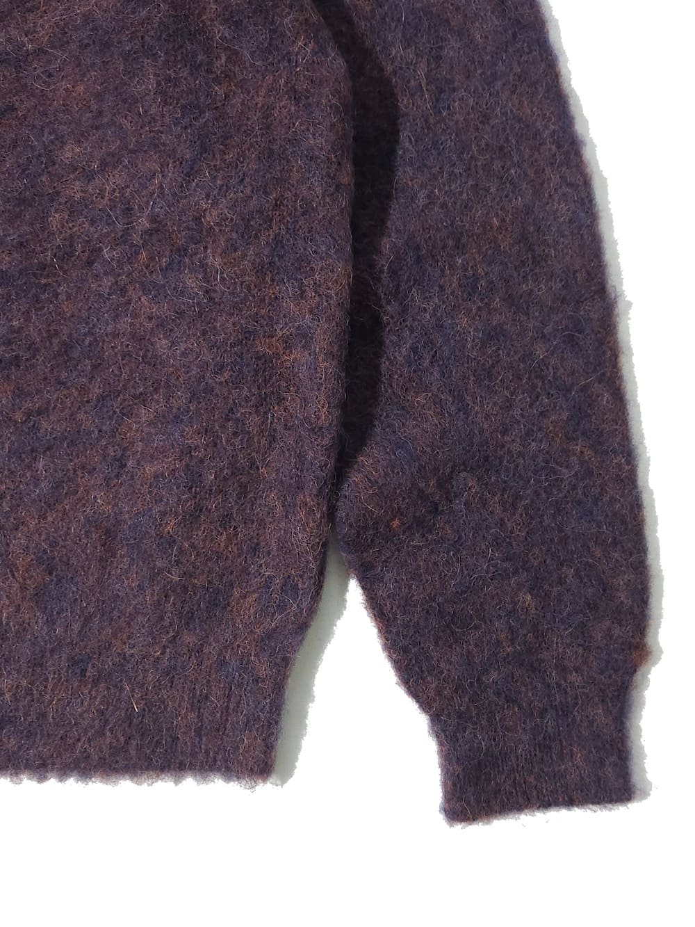 YOKE(ヨーク) 3Color Mix Baby Alpaca Crewneck Sweater