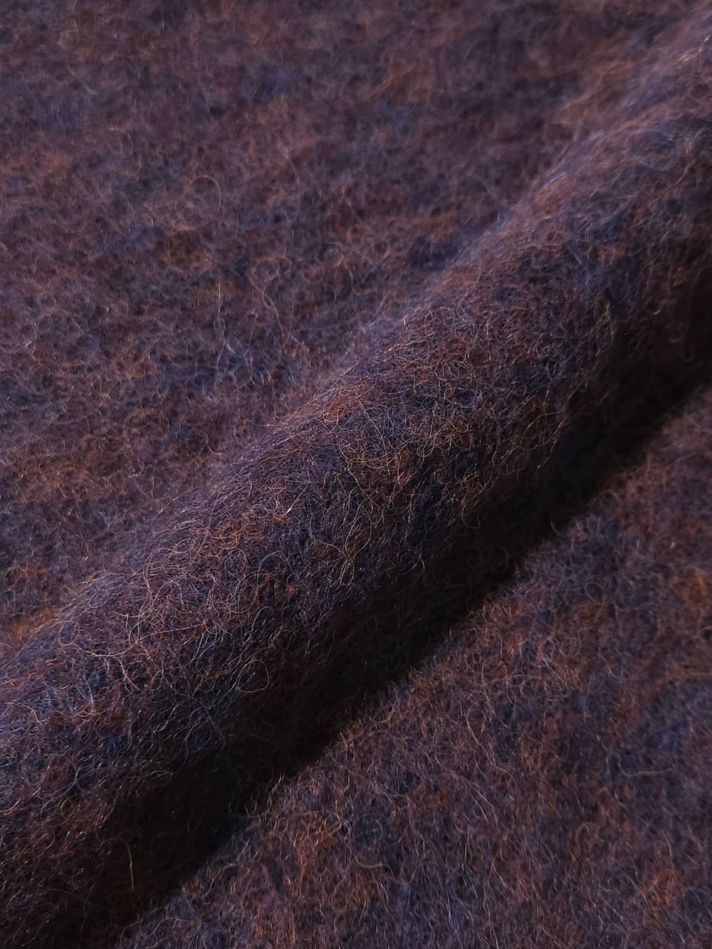 YOKE(ヨーク) 3Color Mix Baby Alpaca Crewneck Sweater