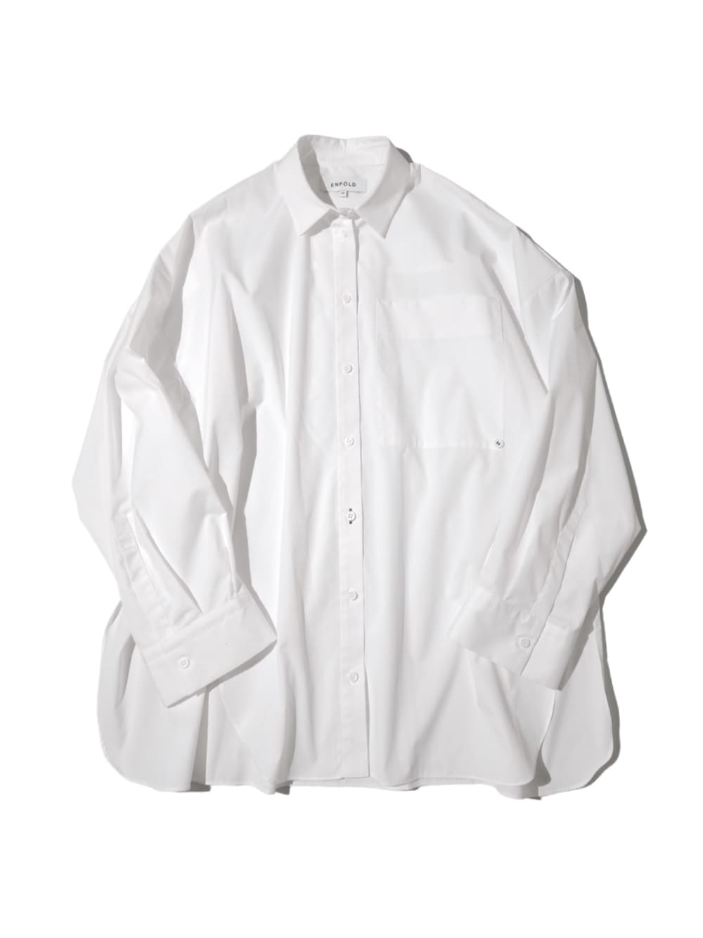 ENFOLD シャツ ENFOLD(エンフォルド) TWO-WAY BASIC SHIRT - COLDBECK ONLINE（コール