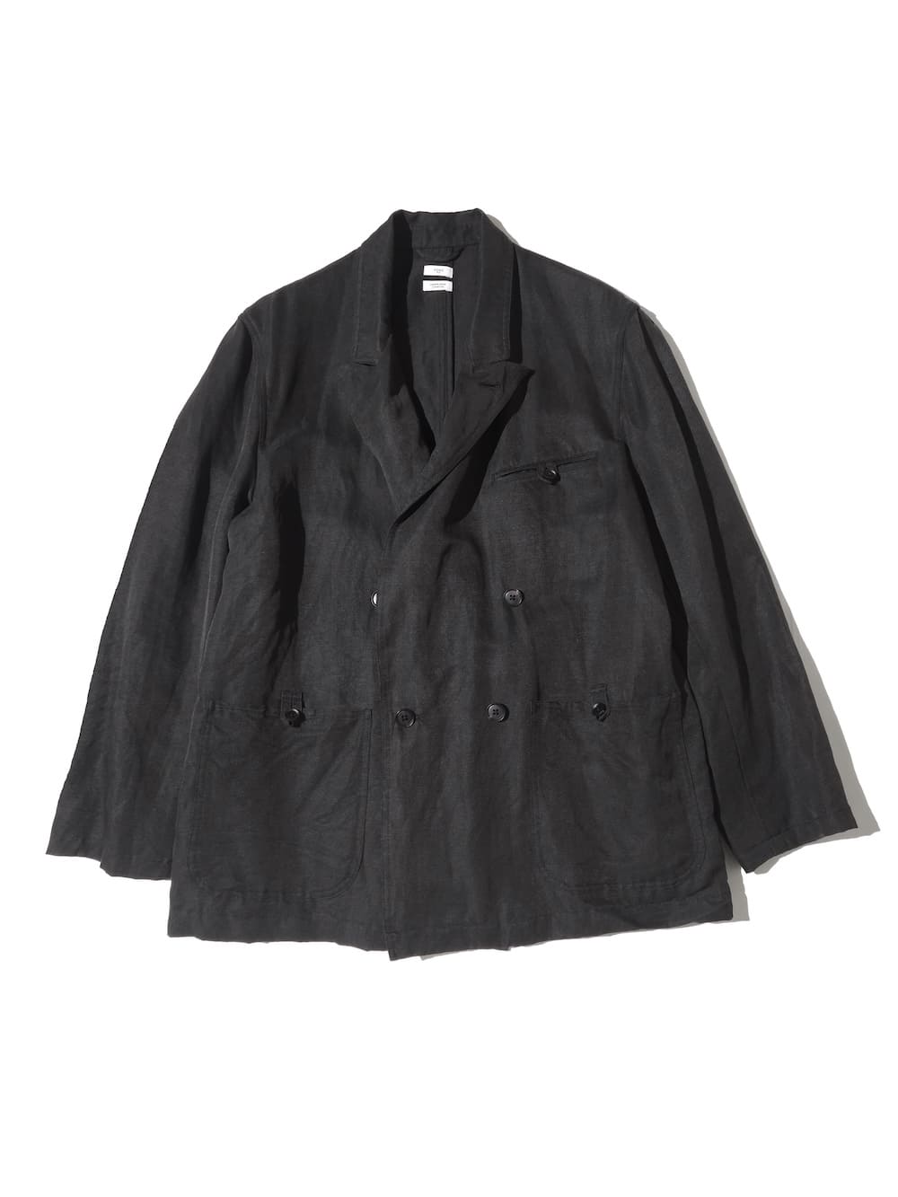 YOKE(ヨーク) Linen Silk Kersey Double Breasted Blezer