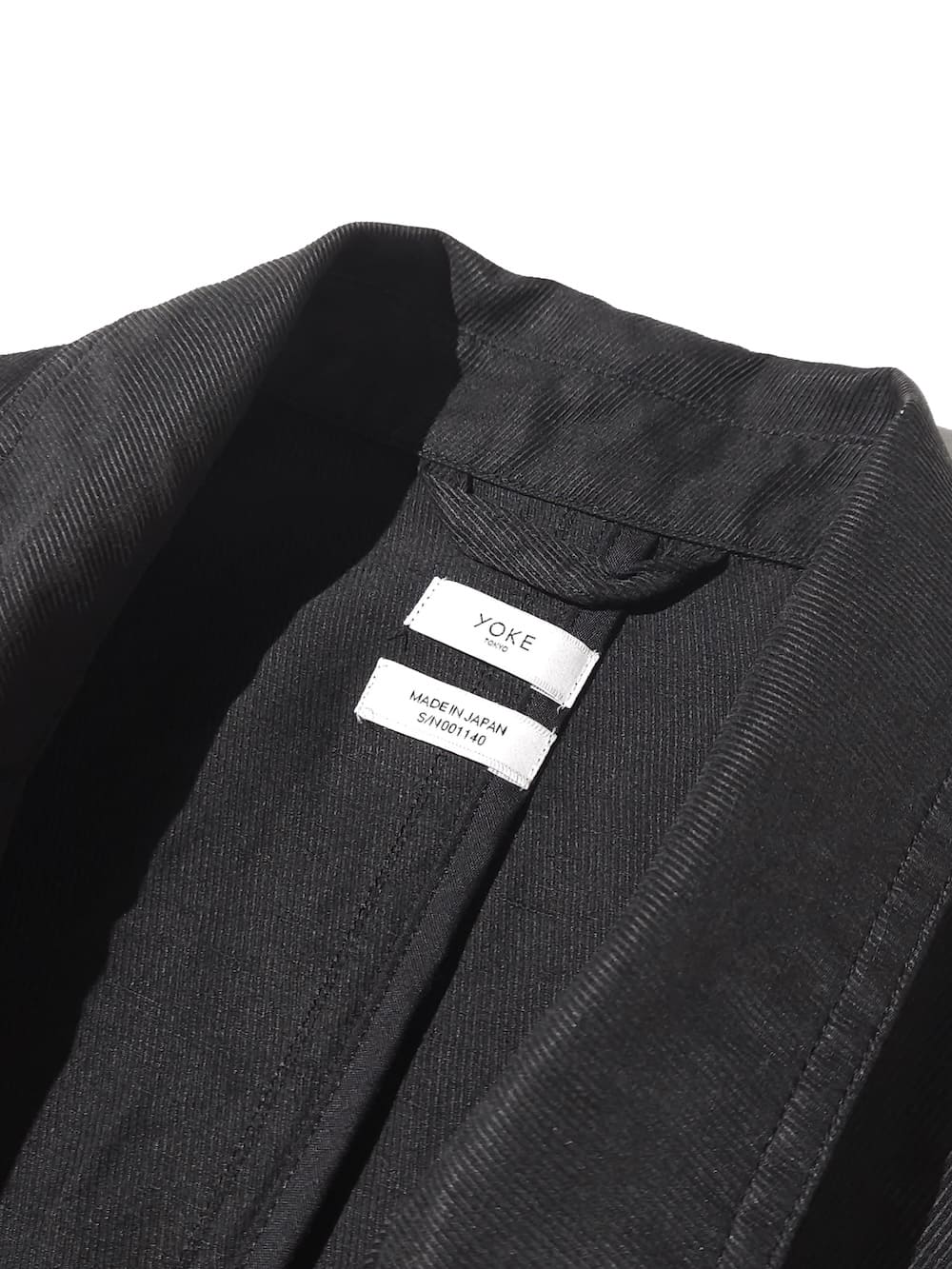 YOKE(ヨーク) Linen Silk Kersey Double Breasted Blezer