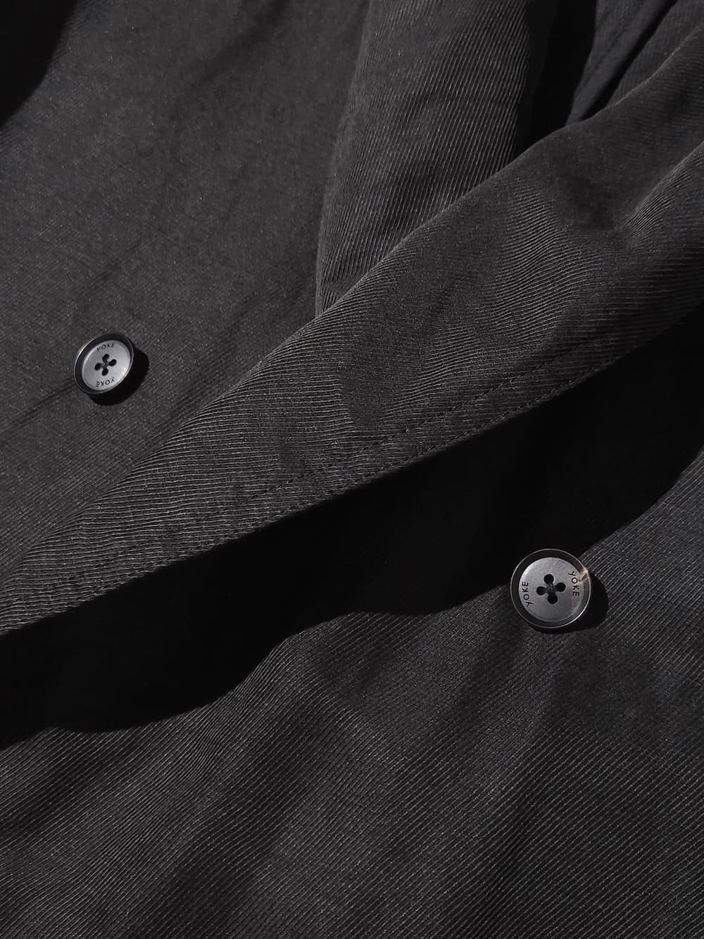 YOKE(ヨーク) Linen Silk Kersey Double Breasted Blezer
