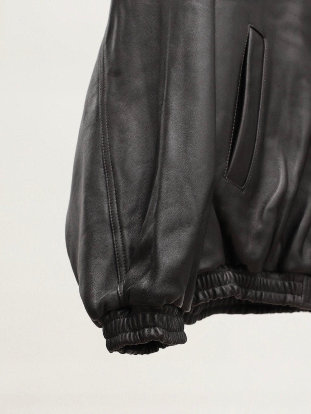 ssstein(シュタイン) SHEEP LEATHER STAND COLLAR JACKET