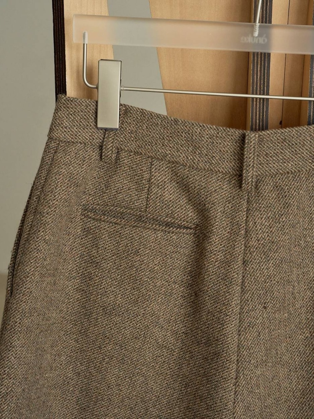 anuke(アンヌーク) Herringbone Short Pants - COLDBECK ONLINE