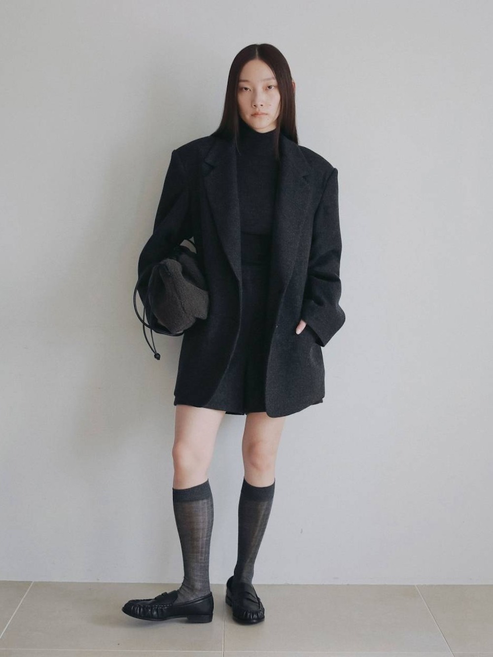 anuke(アンヌーク) Herringbone Short Pants - COLDBECK ONLINE