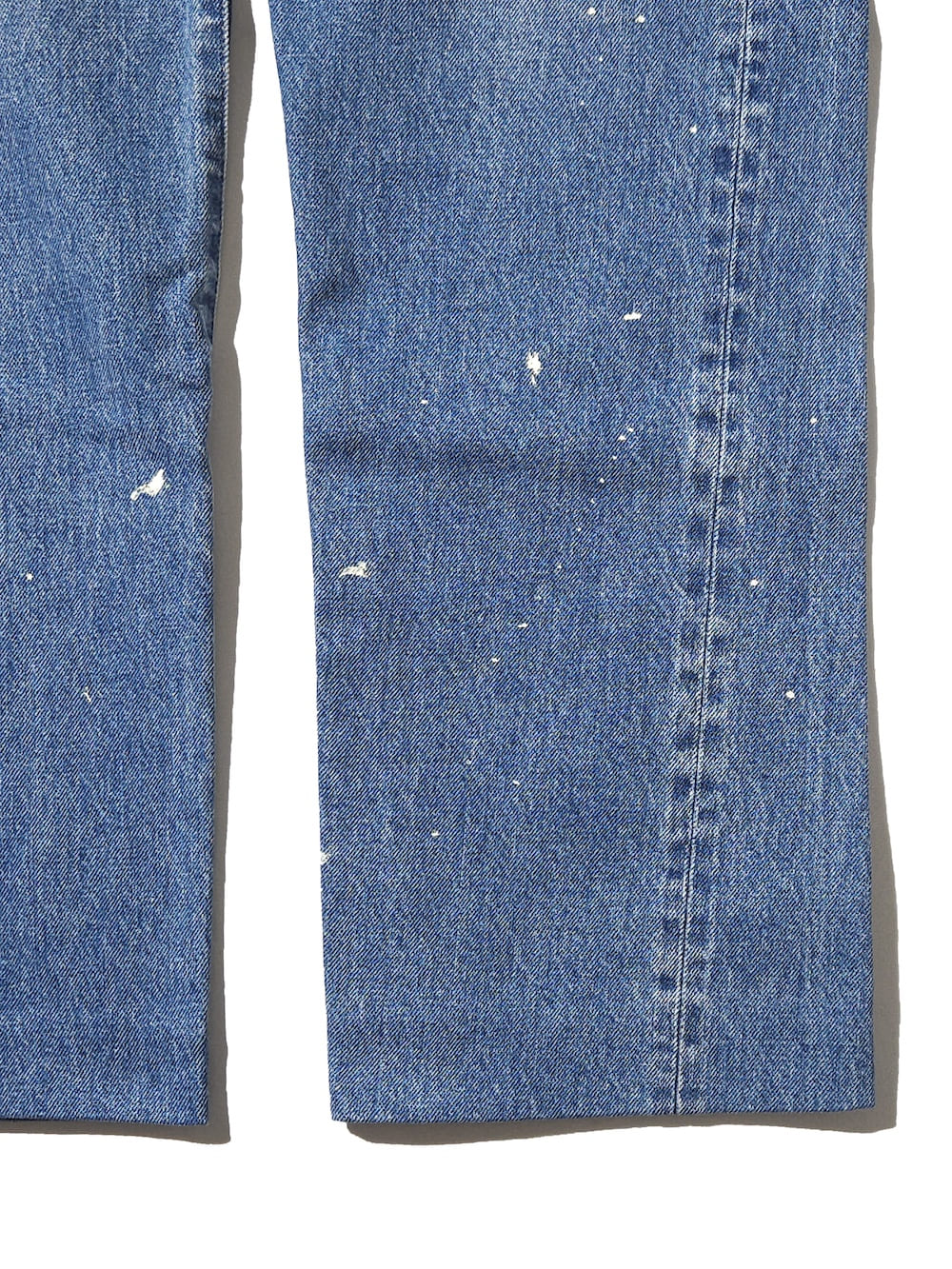 ましん　523834 秋/春兼用／ストレッチ】ダブルカラーデニムブルゾン(デニムジャケット