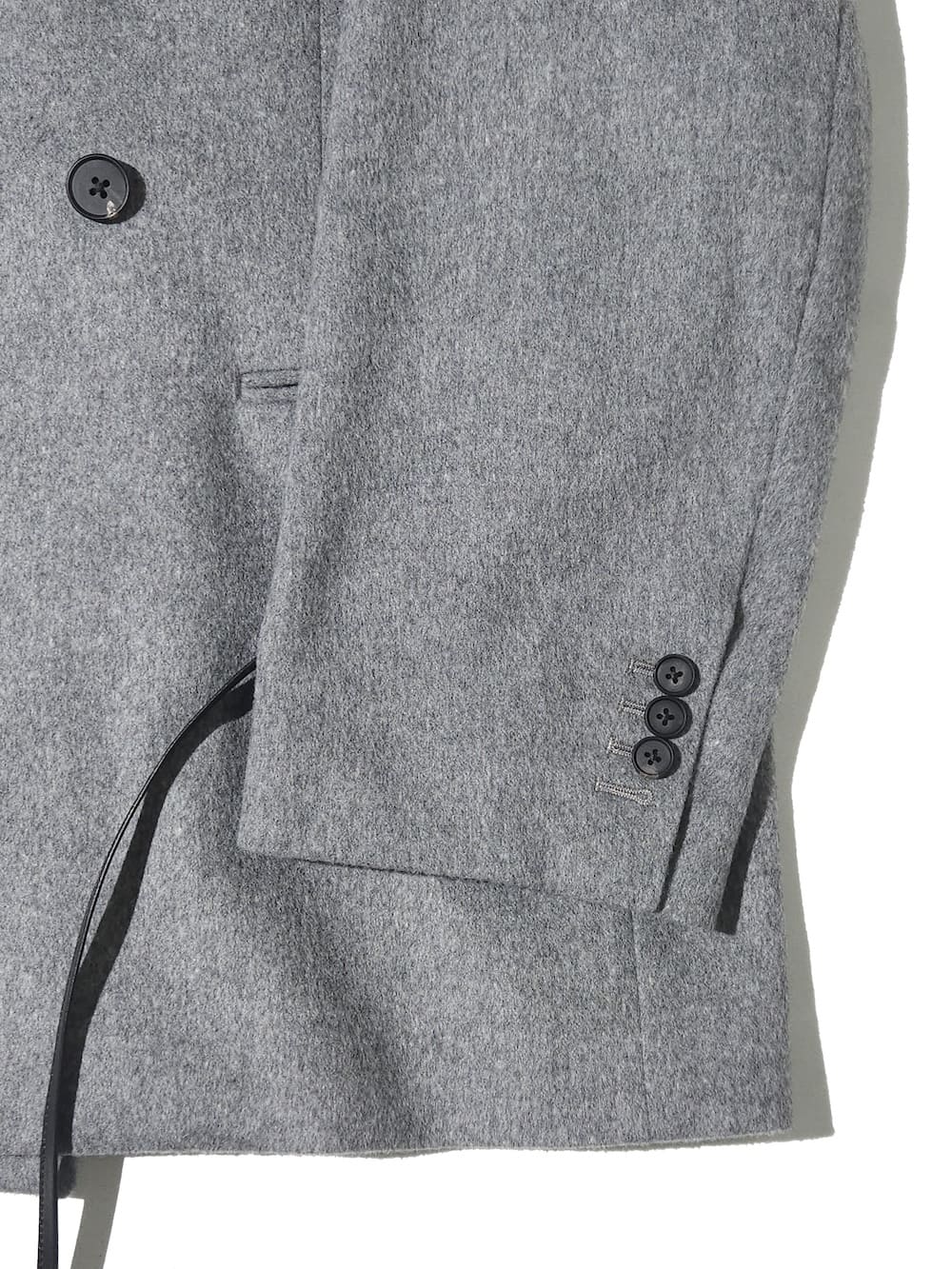 ssstein(シュタイン) W/CA BEAVER BACK SLASH PEAK LAPEL JACKET