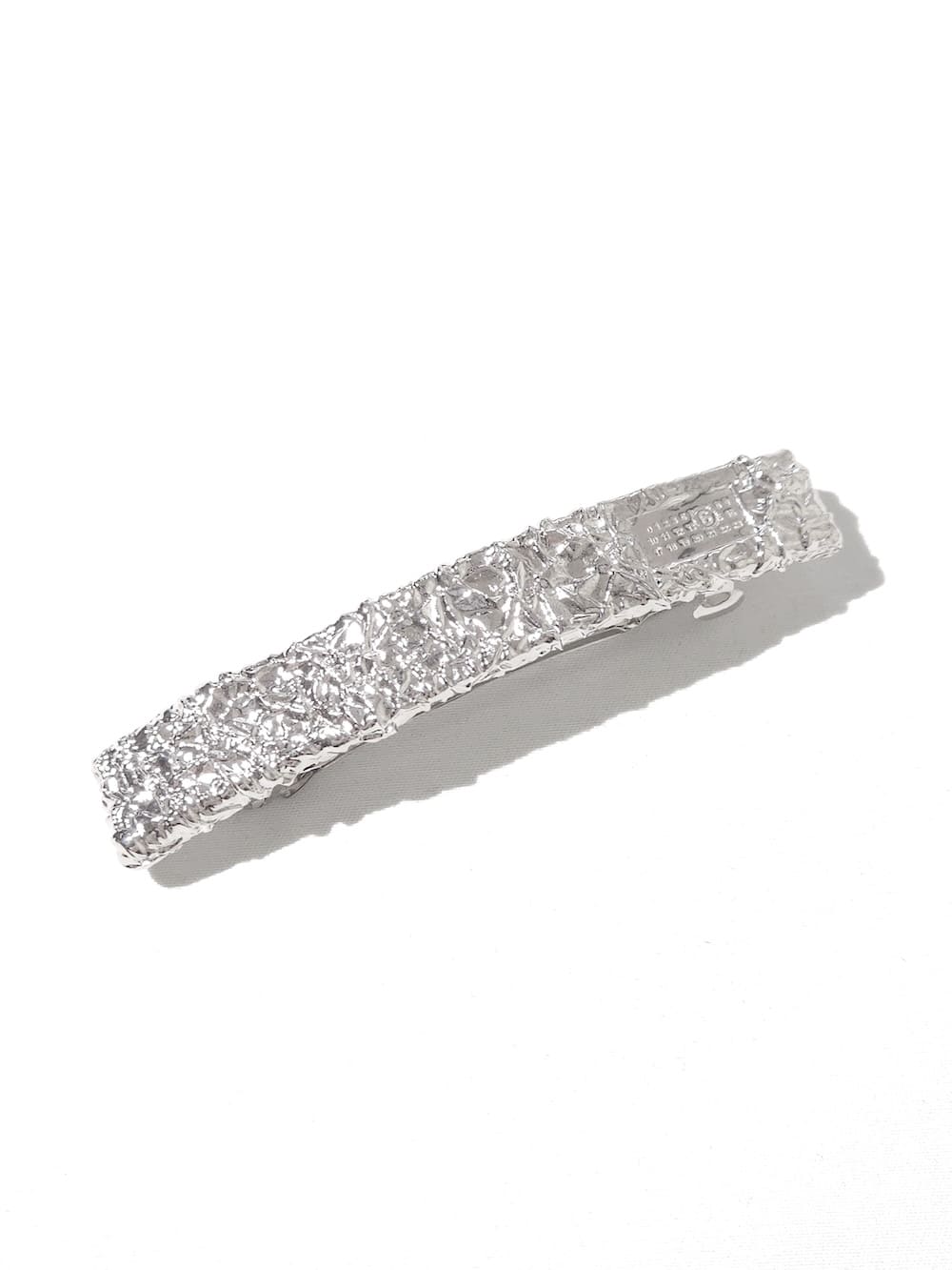 MM6 Maison Margiela(エムエムシックスメゾンマルジェラ) シルバーフォイル ヘアクリップ